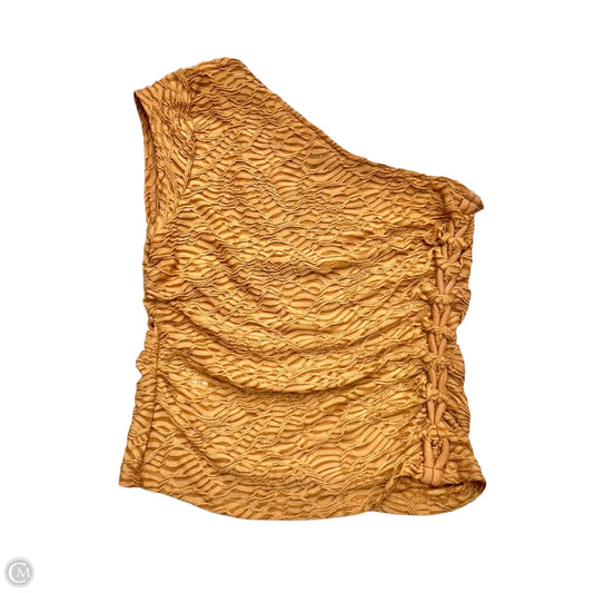 Top Sleeveless By Anthropologie In Taupe, Size: M
