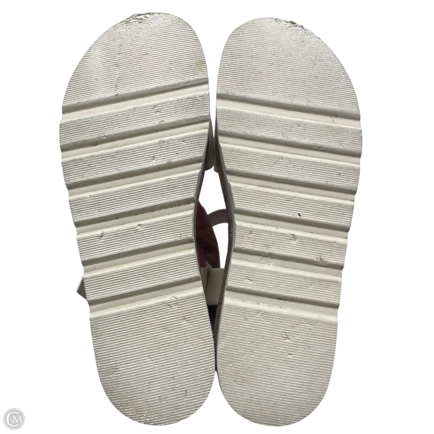 Sandals Heels Platform By Madden Girl In Ivory, Size: 8