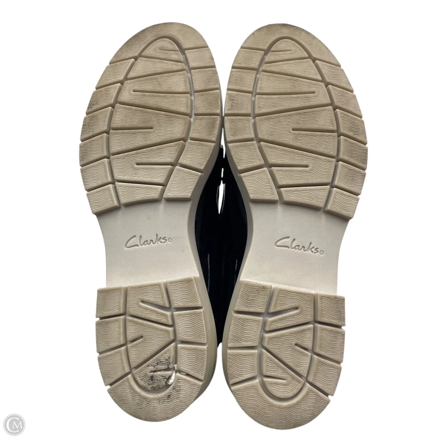 Shoes Flats By Clarks In Black, Size: 8
