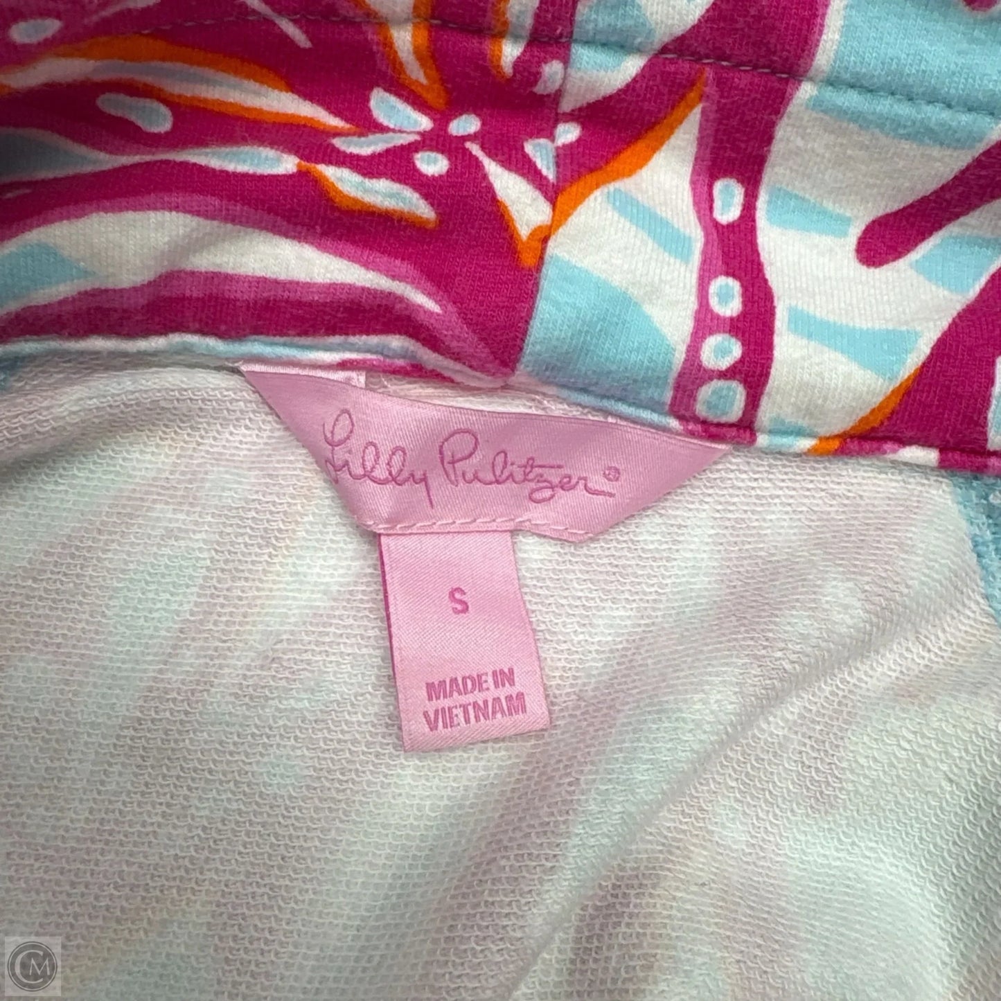 Sweatshirt Designer By Lilly Pulitzer In Blue & Pink, Size: S