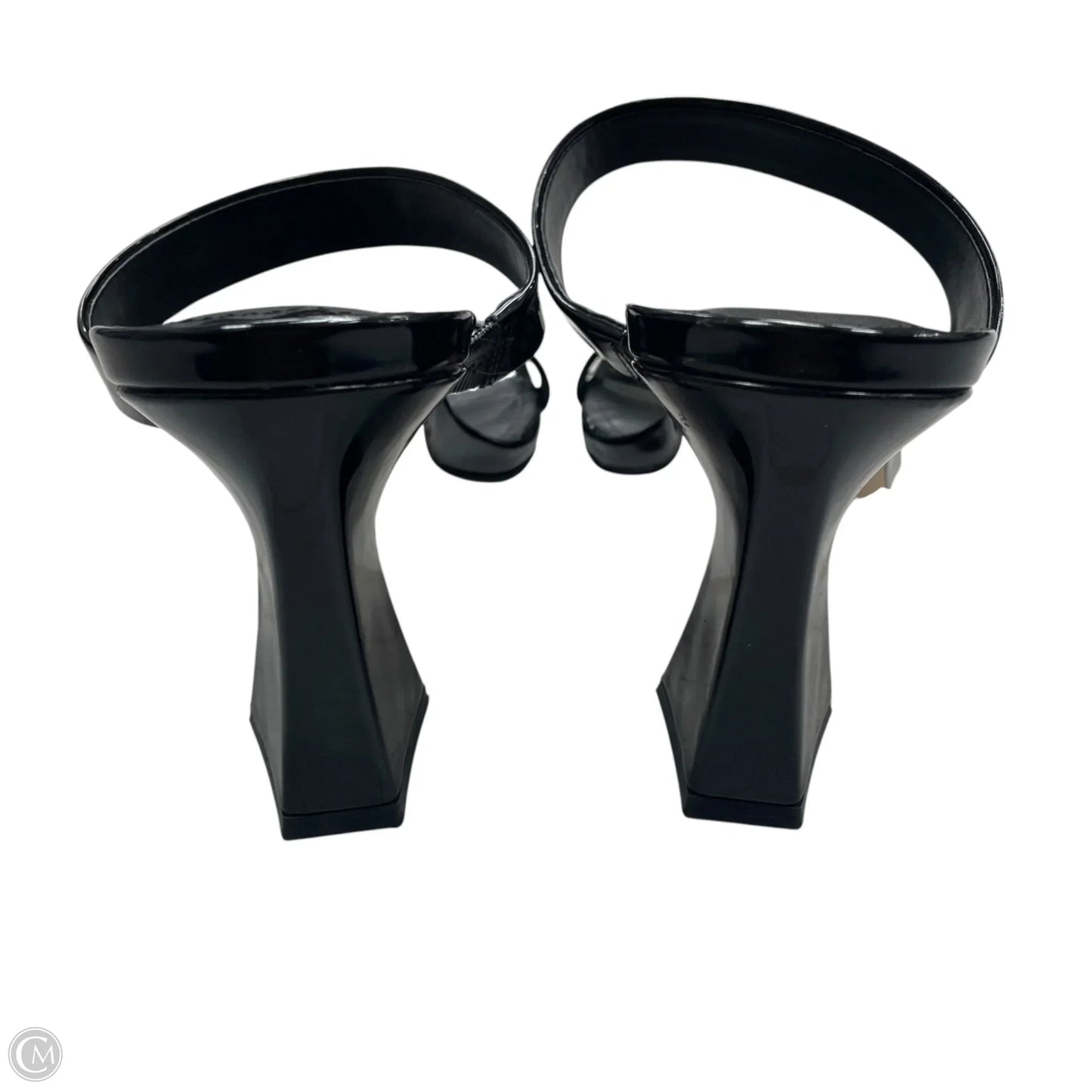 Sandals Heels Block By Marc Fisher In Black, Size: 9