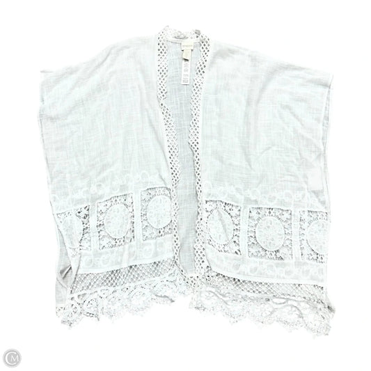 Kimono By Chicos In White, Size: S/M