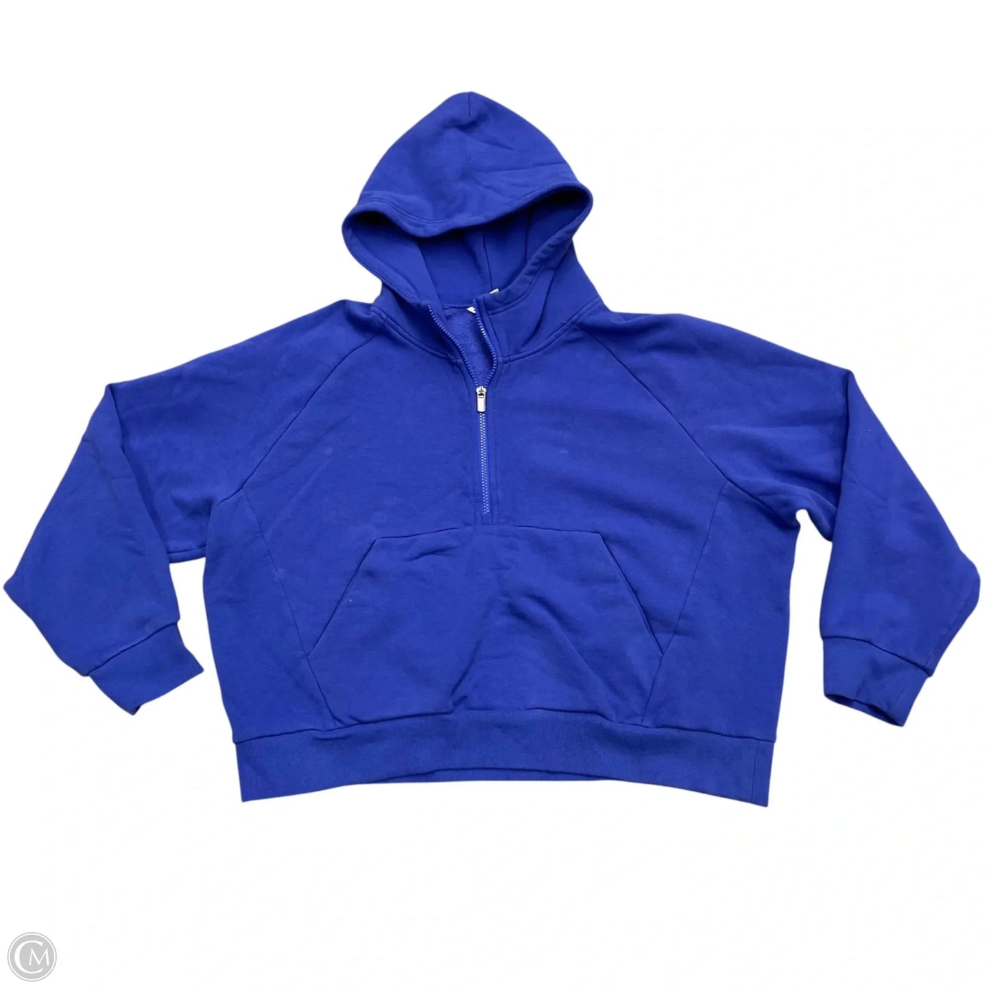 Athletic Sweatshirt Hoodie By Athleta In Blue, Size: Xl