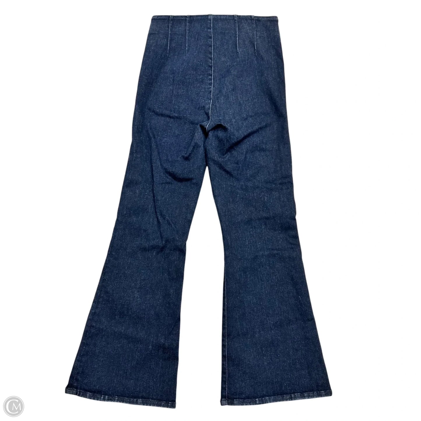 Jeans Flared By Veronica Beard In Blue Denim, Size: S