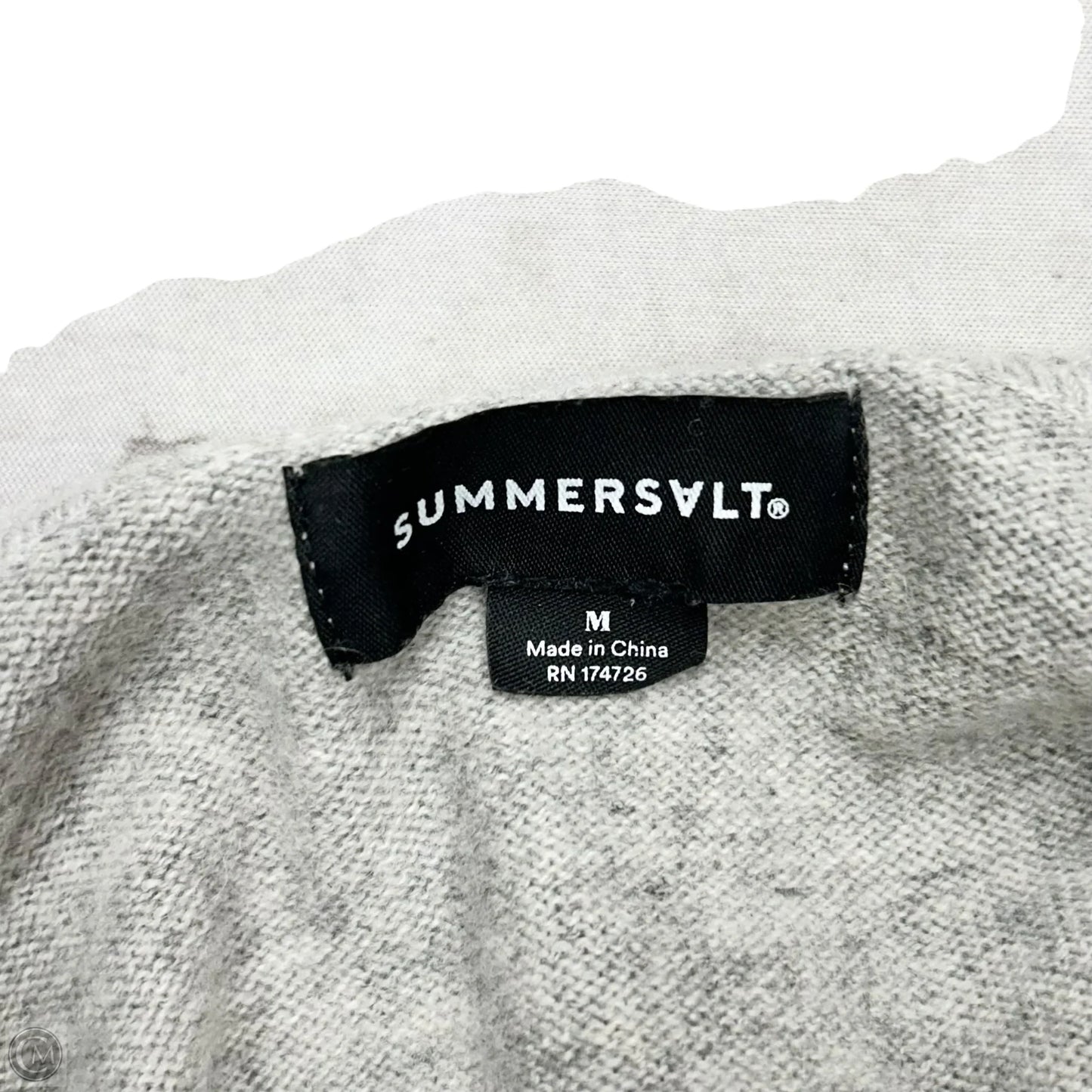 Sweater Cashmere By Summersalt In Grey, Size: M