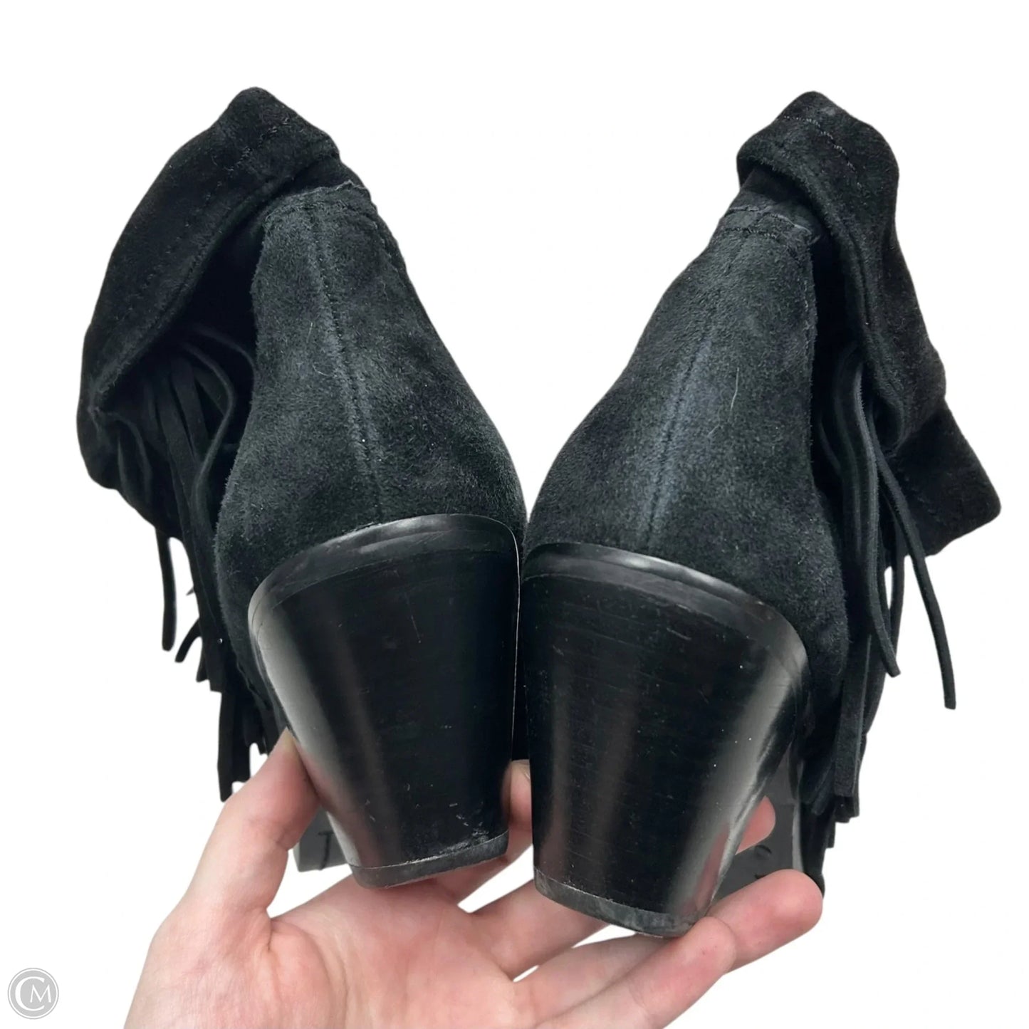 Boots Ankle Heels By Sam Edelman In Black, Size: 8