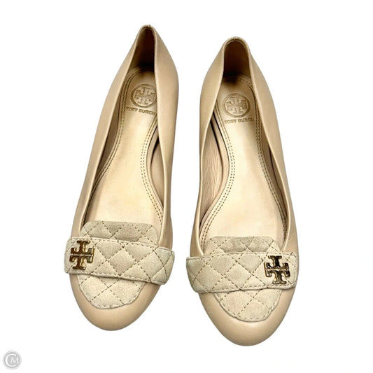 Shoes Designer By Tory Burch In Cream, Size: 7.5