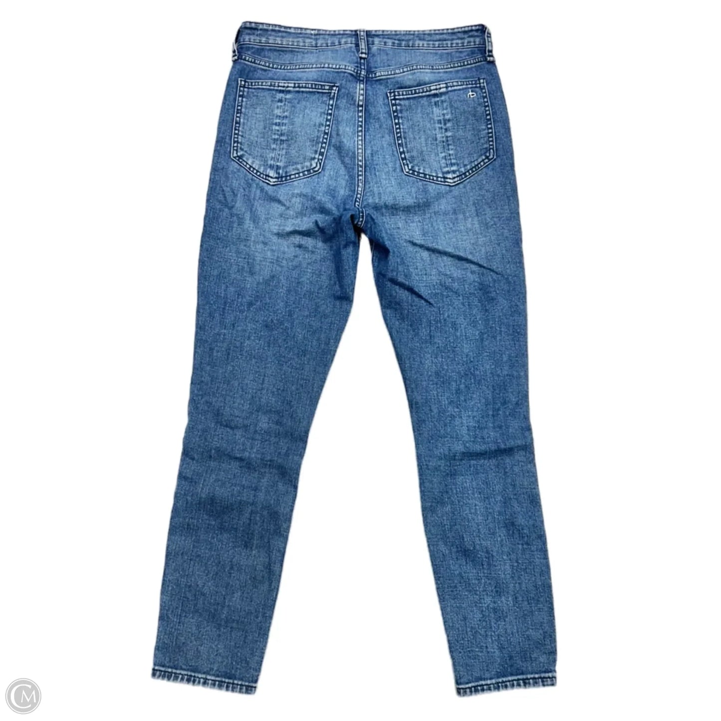 Jeans Skinny By Rag & Bones Jeans In Blue Denim, Size: 4