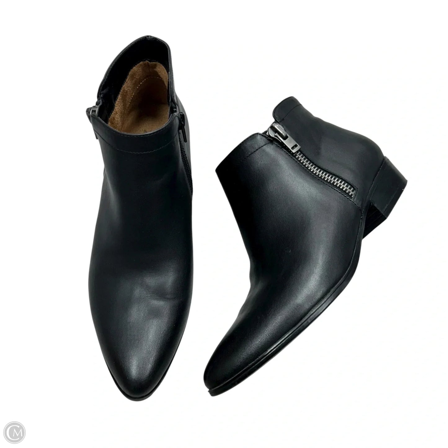 Boots Ankle Heels By Naturalizer In Black, Size: 9