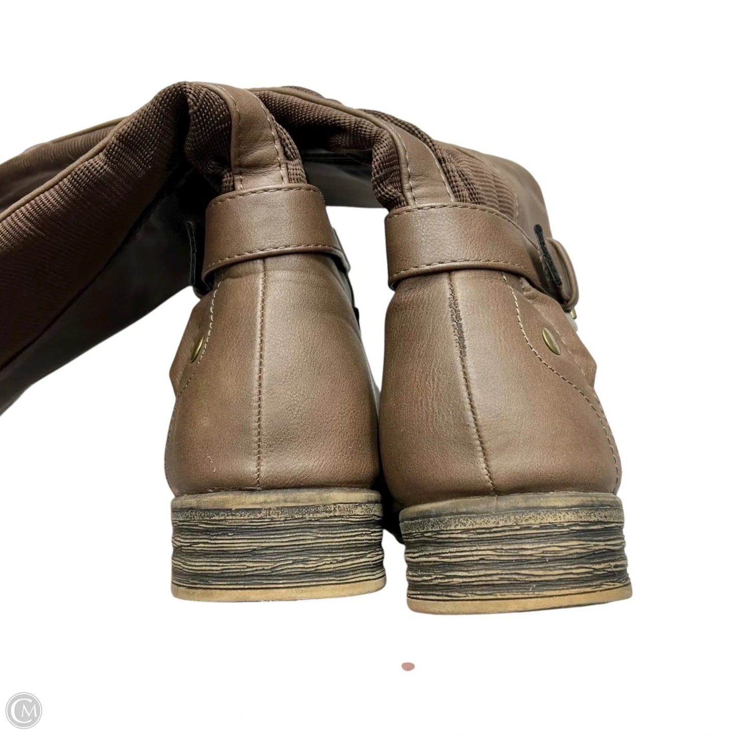 Boots Knee Flats By Lane Bryant In Brown, Size: 8