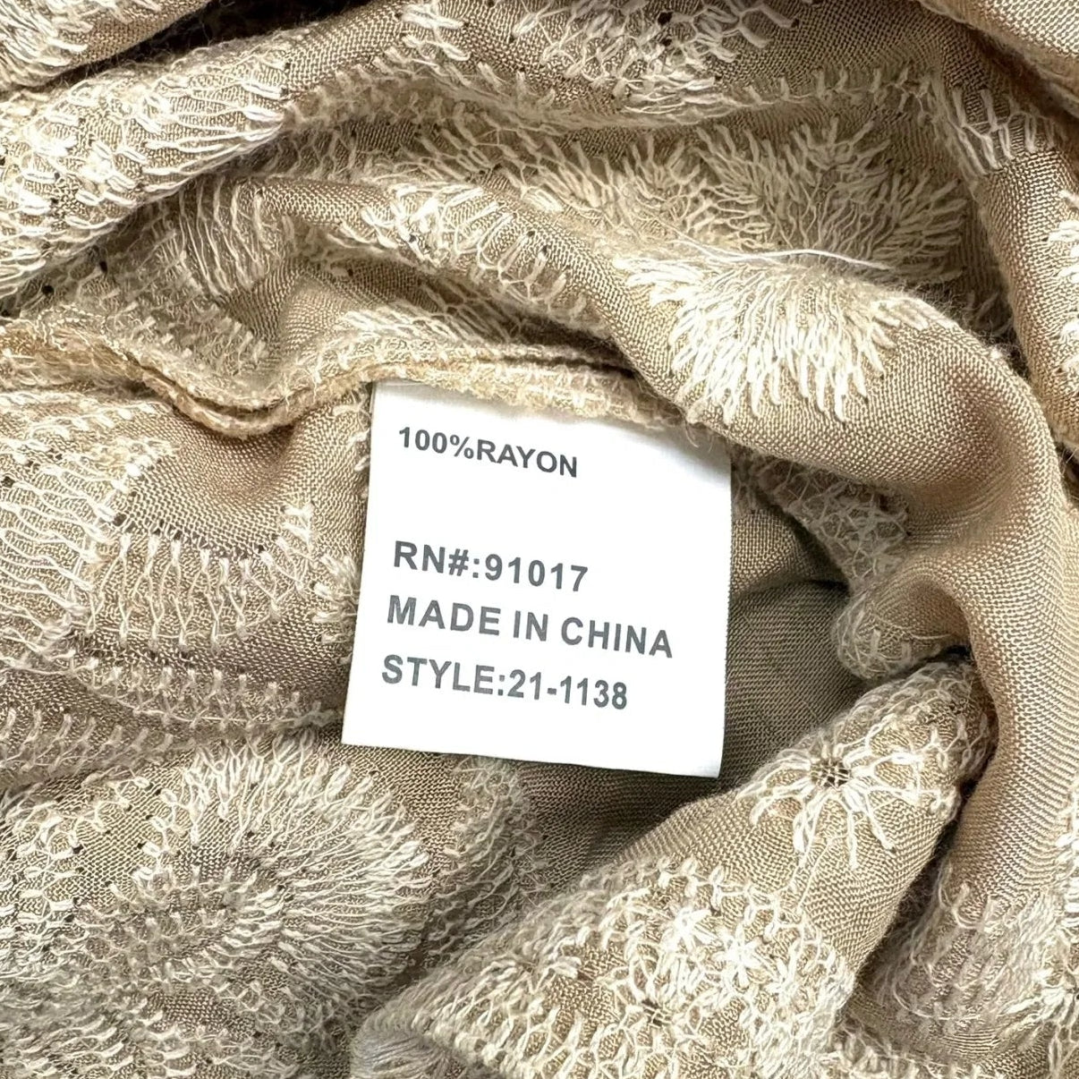 Cardigan By Solitaire In Cream, Size: M