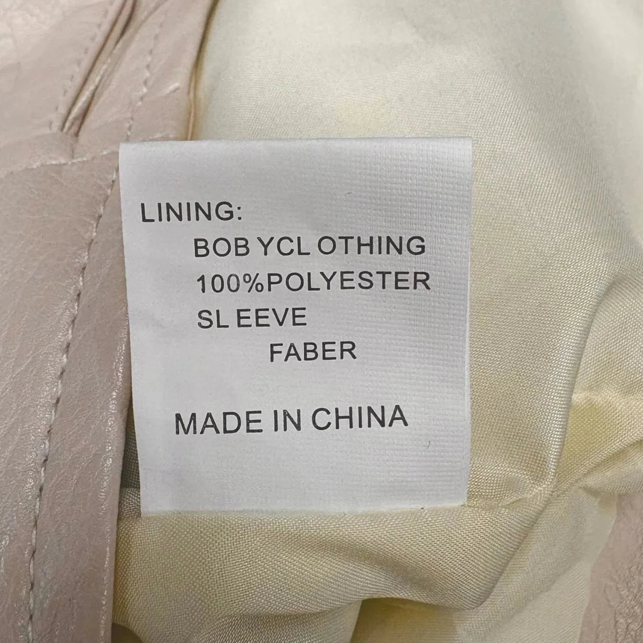 Jacket Moto By Ly Varey Lin In Pink, Size: M