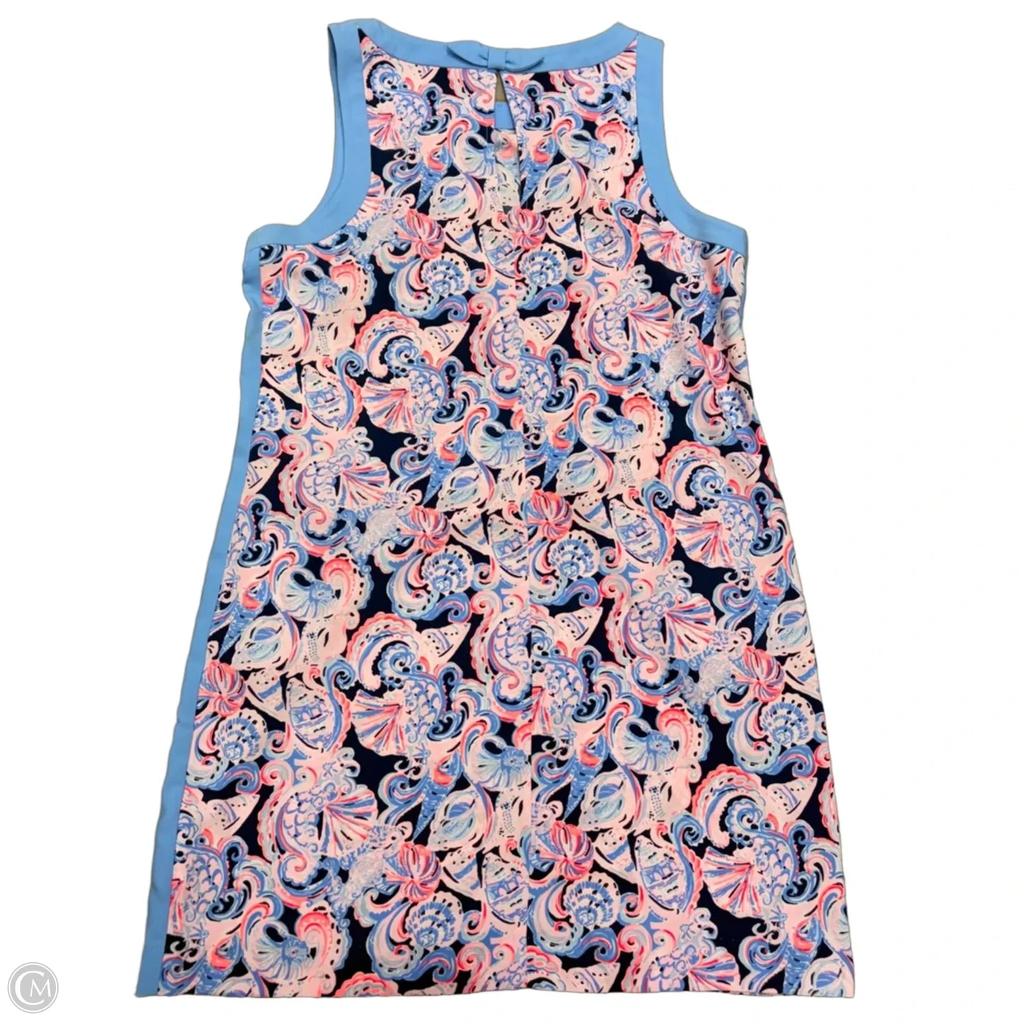 Dress Designer By Lilly Pulitzer In Blue & Pink, Size: 14