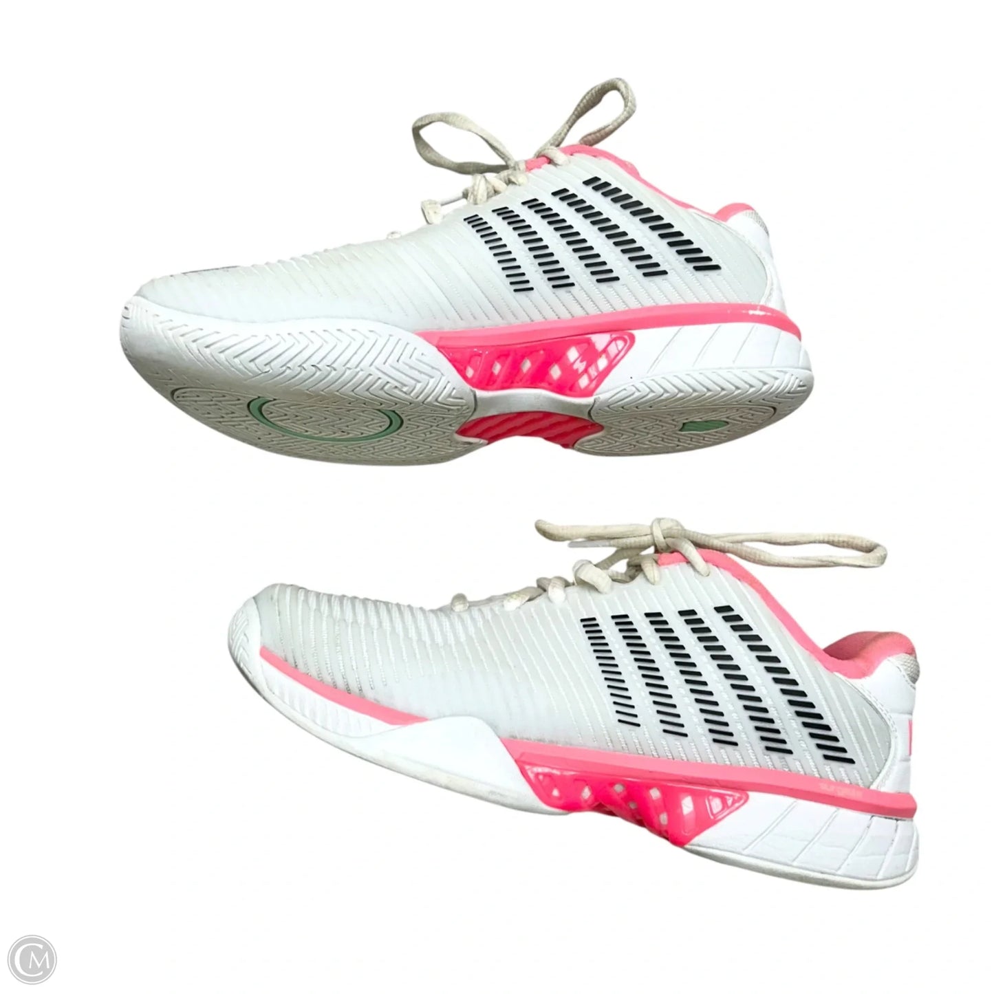 Shoes Sneakers By K Swiss In Pink & White, Size: 8