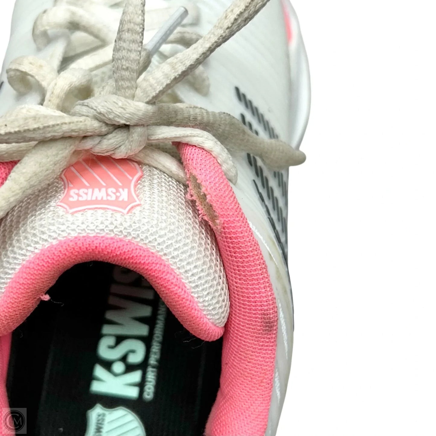 Shoes Sneakers By K Swiss In Pink & White, Size: 8