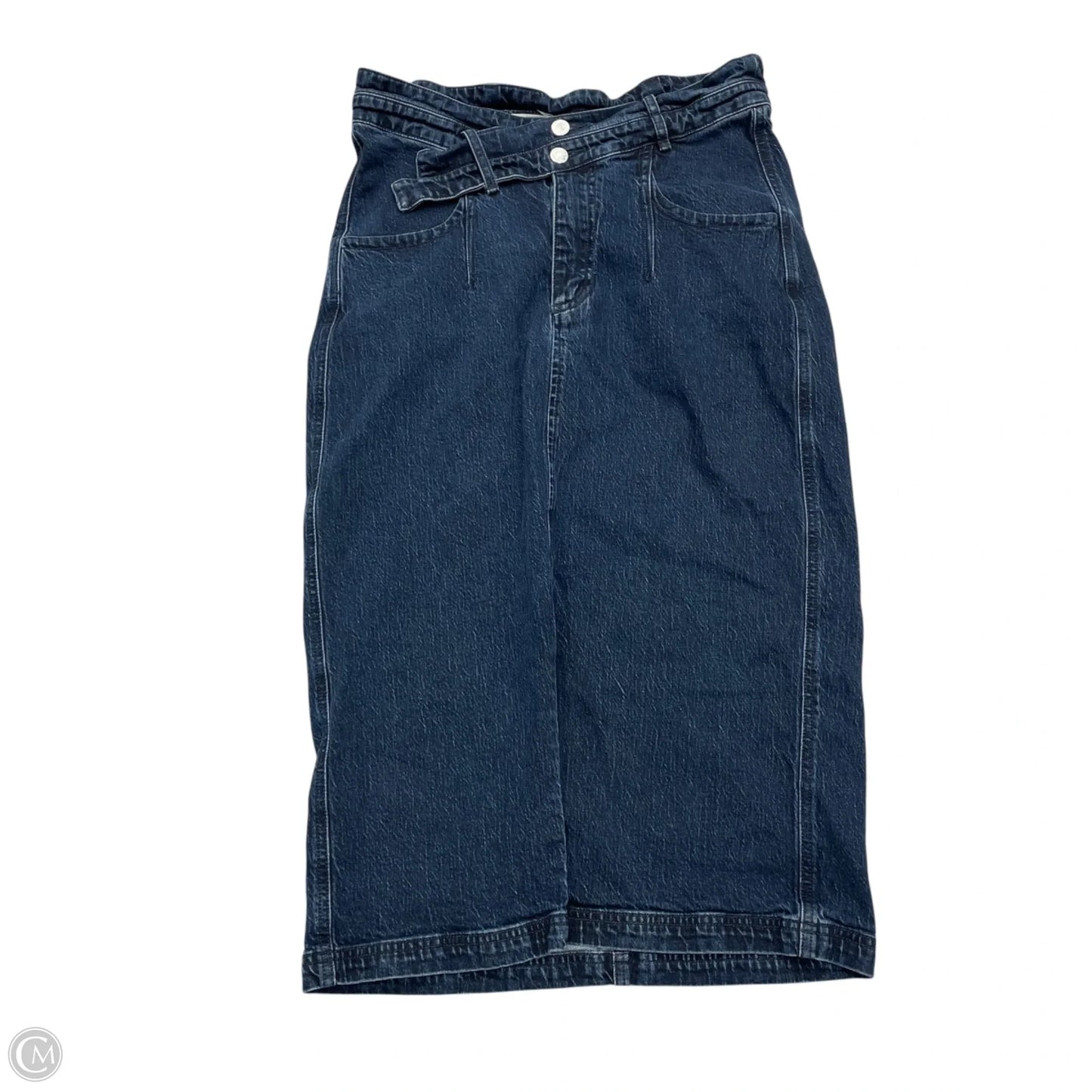 Skirt Midi By Pilcro In Blue Denim, Size: 14