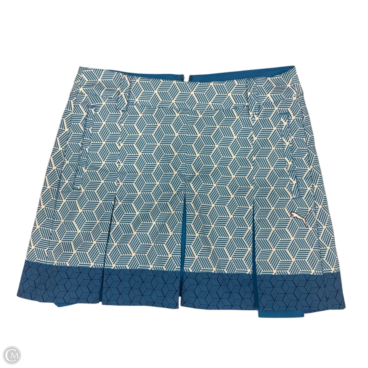 Athletic Skirt By Puma In Blue, Size: 2