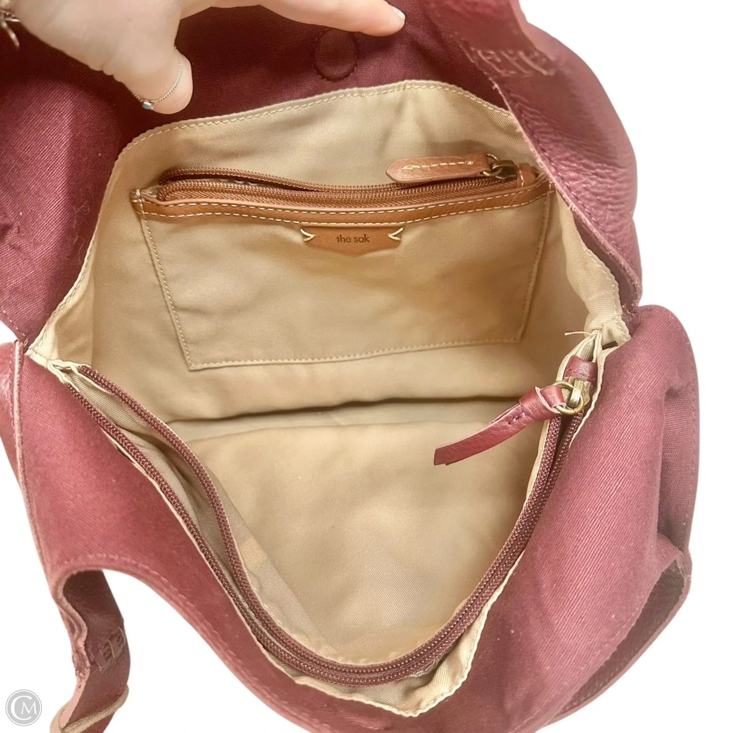 Tote Leather By The Sak, Size: Medium