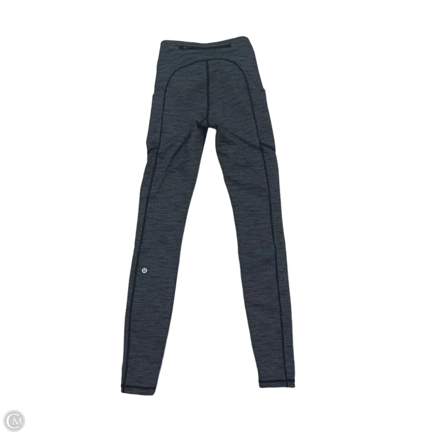 Athletic Leggings By Lululemon In Grey, Size: 2