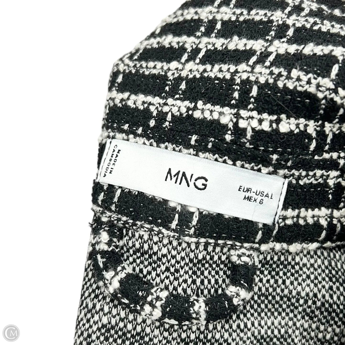Vest Other By Mng In Black & White, Size: L