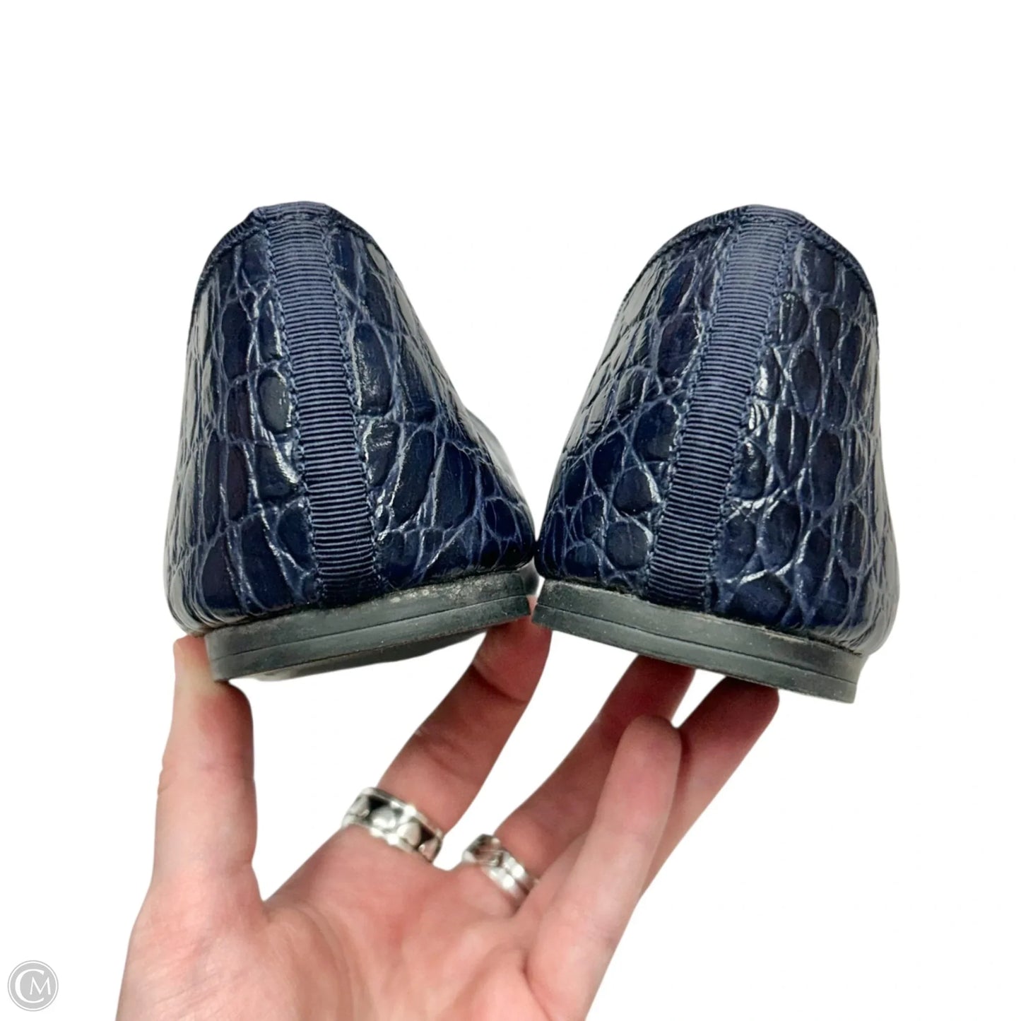 Shoes Flats By Talbots In Blue, Size: 10