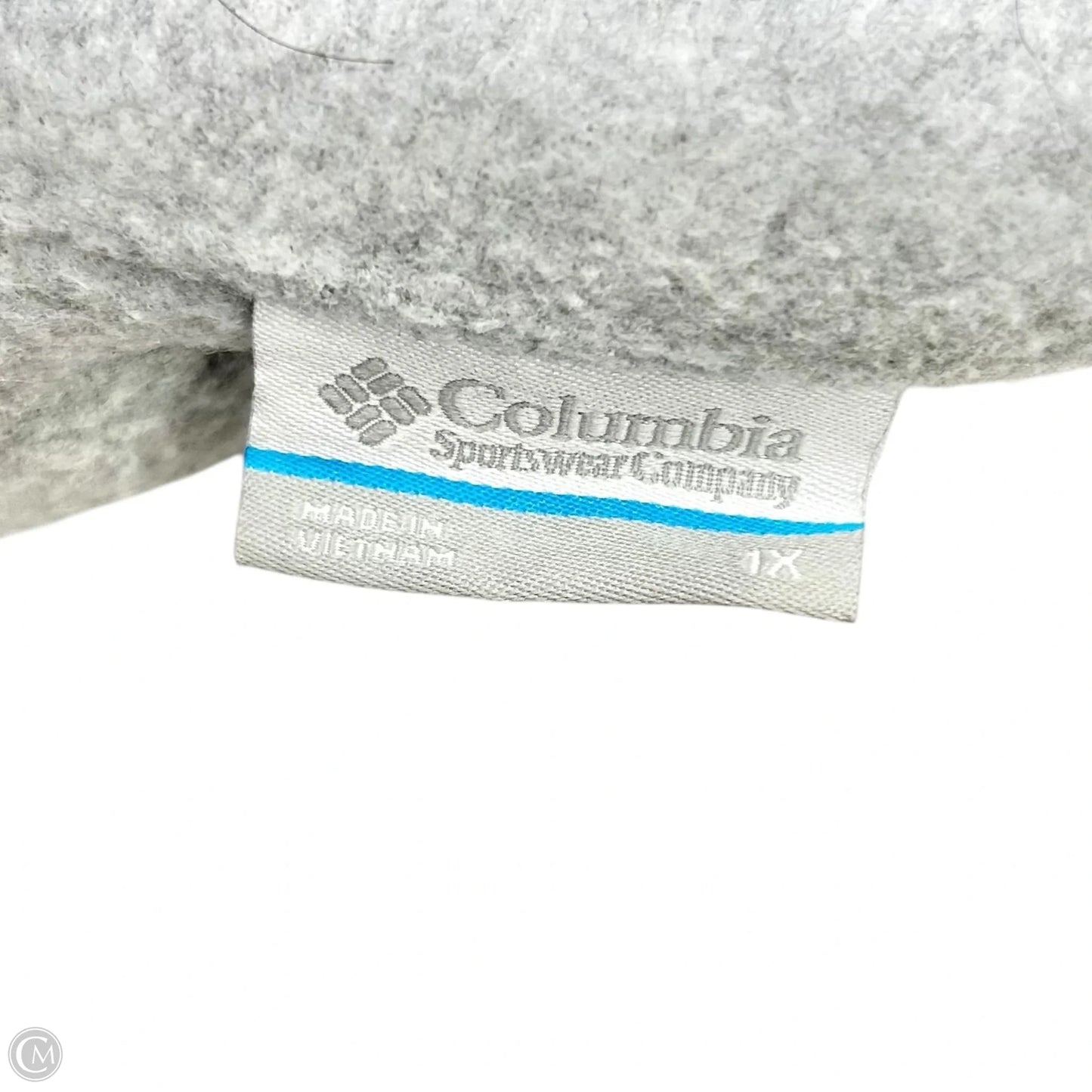 Vest Fleece By Columbia In Grey, Size: 1x