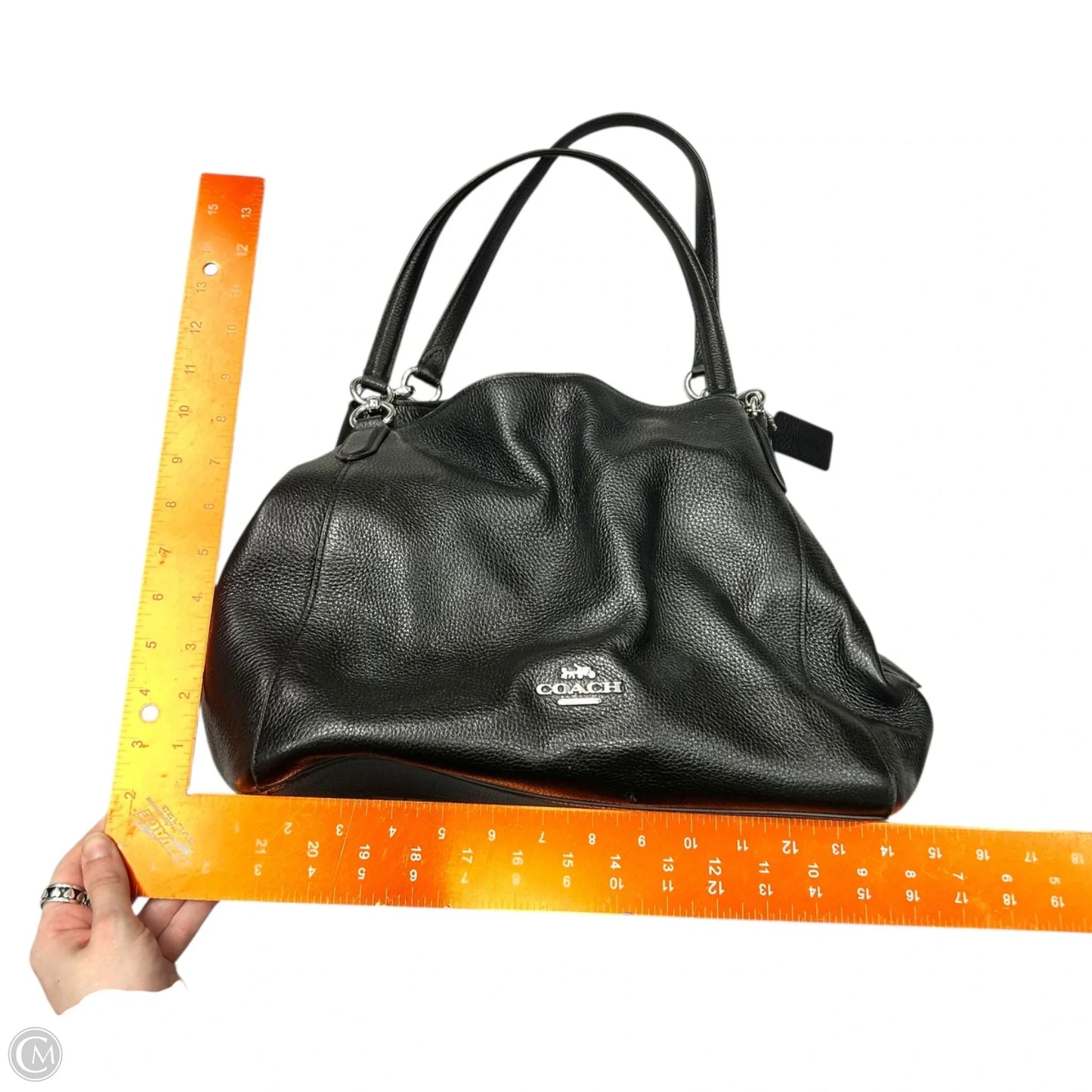 Handbag Designer By Coach, Size: Medium