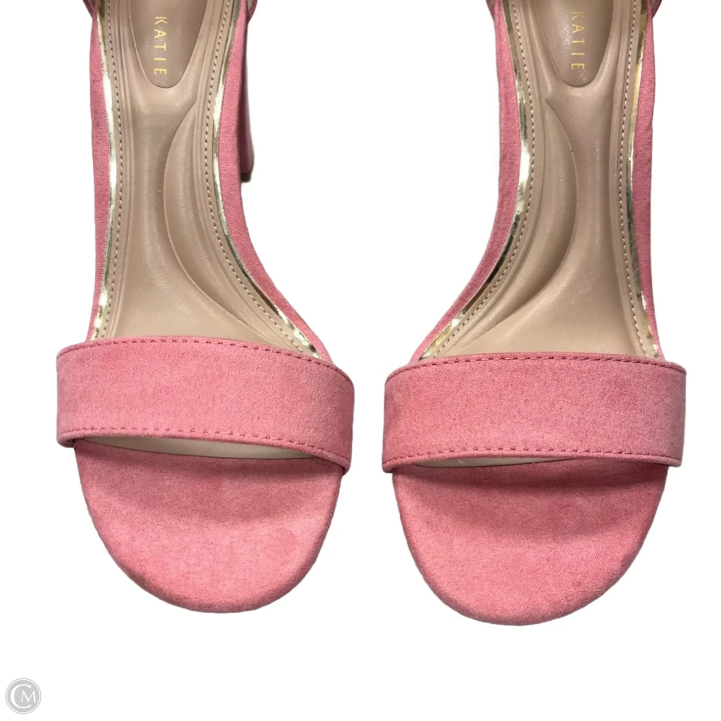 Shoes Heels Block By Kelly And Katie In Pink, Size: 6.5