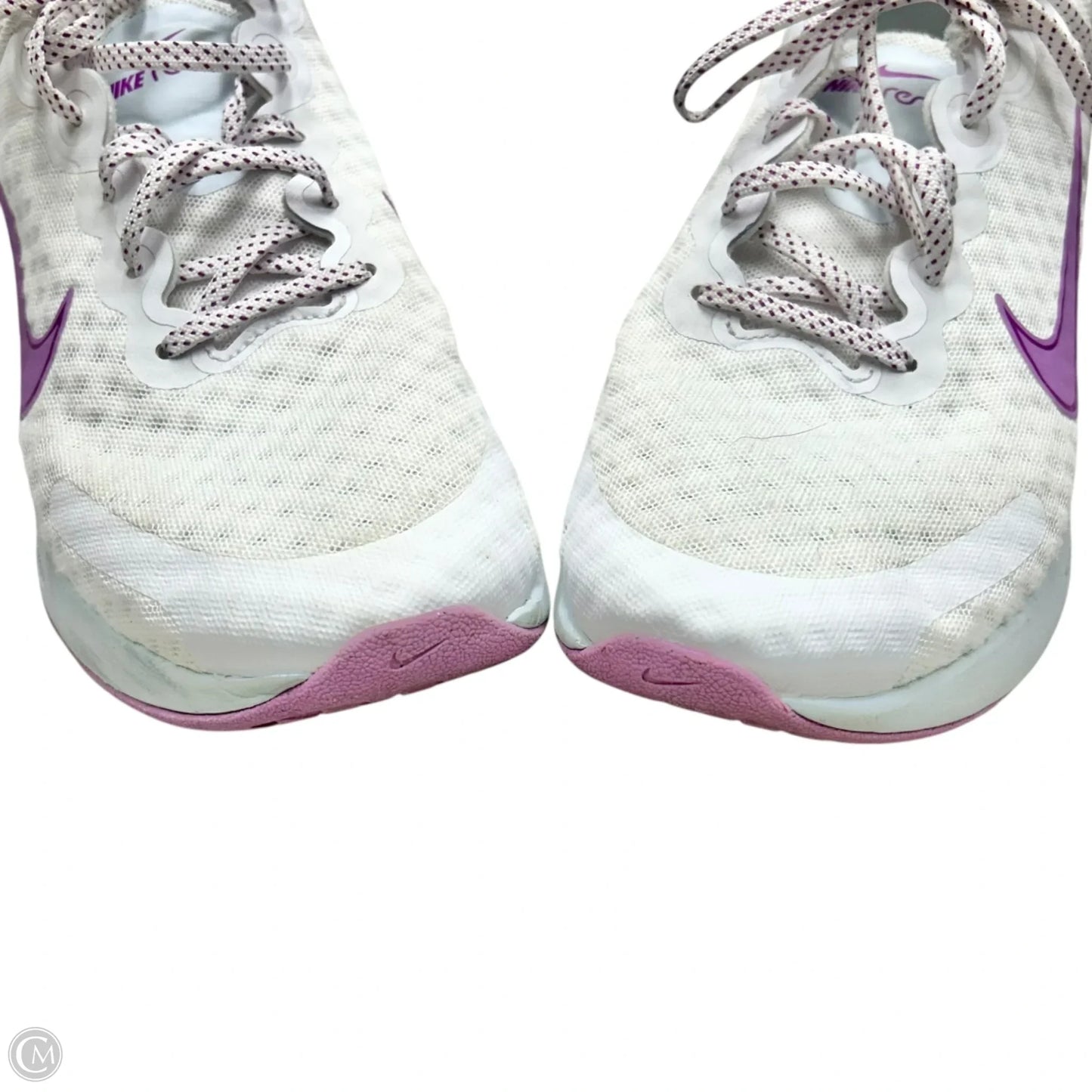 Shoes Sneakers By Nike In Purple & White, Size: 8