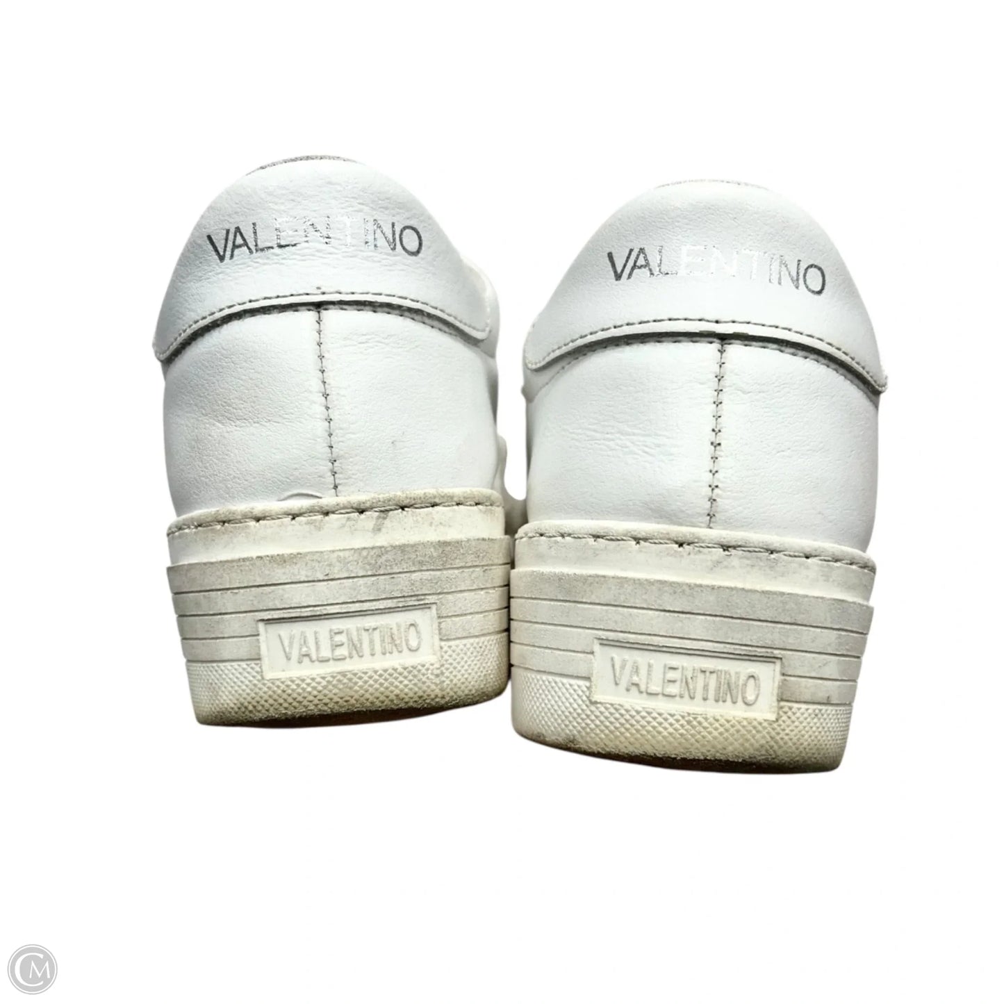 Shoes Designer By Valentino-mario In White, Size: 9.5