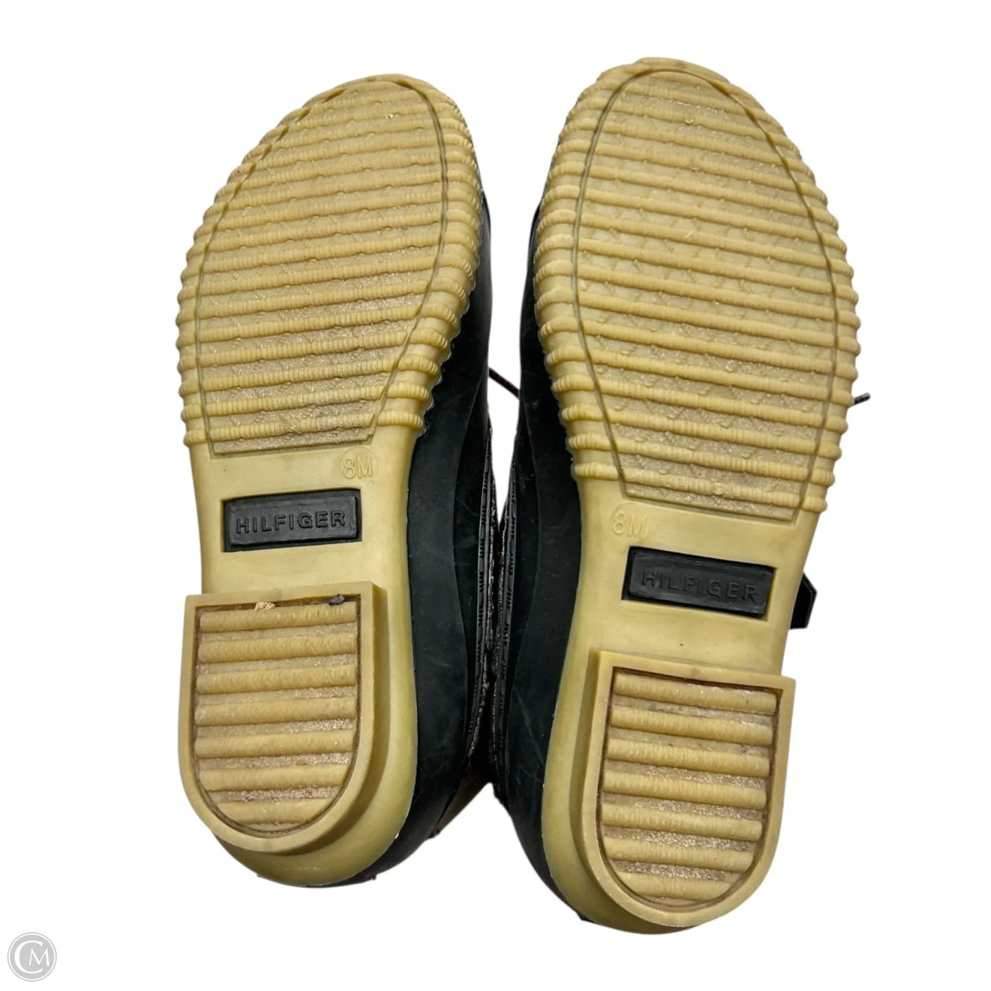 Boots Hiking By Tommy Hilfiger In Black & Brown, Size: 8