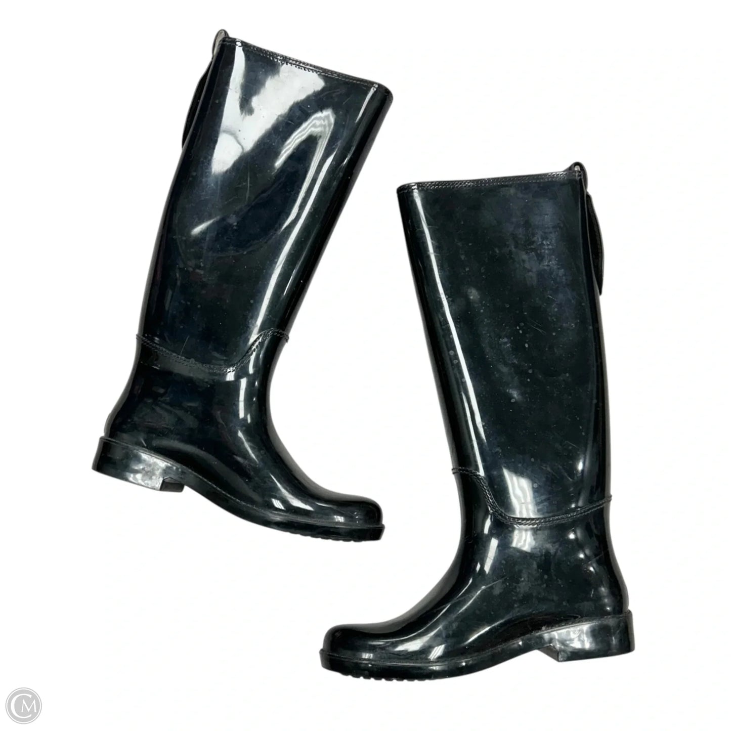 Boots Designer By Coach In Black, Size: 6