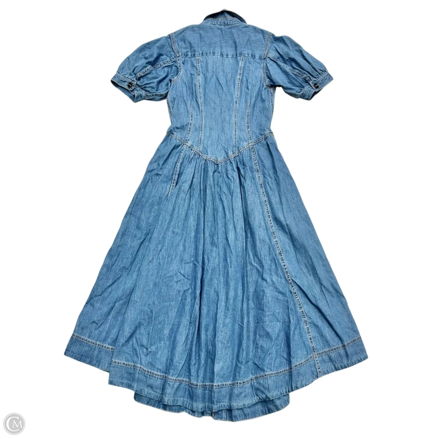 Dress Casual Maxi By Pilcro In Blue Denim, Size: S