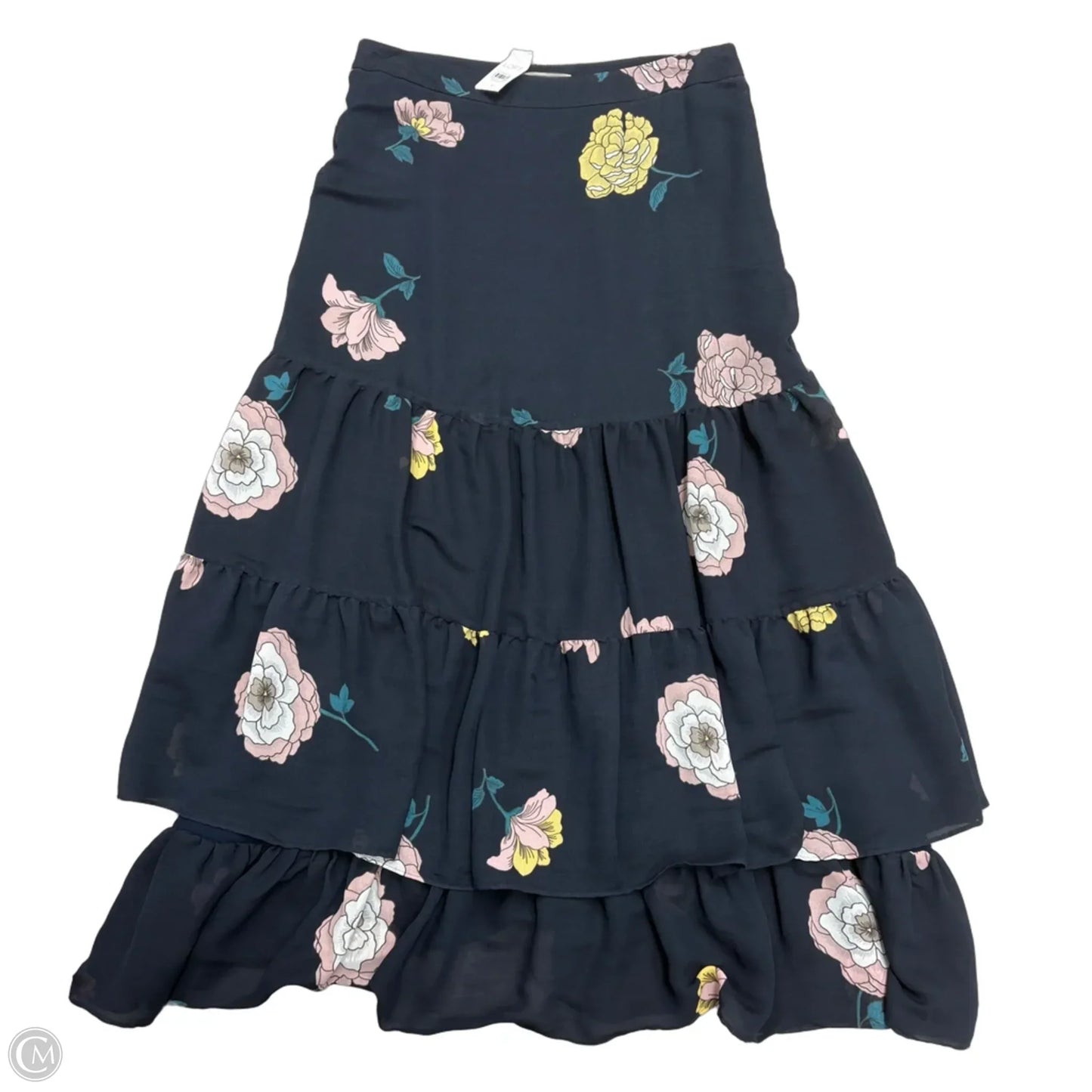 Skirt Maxi By Loft In Floral Print, Size: 4