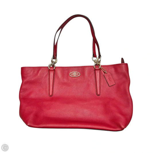 Handbag Designer By Coach, Size: Large