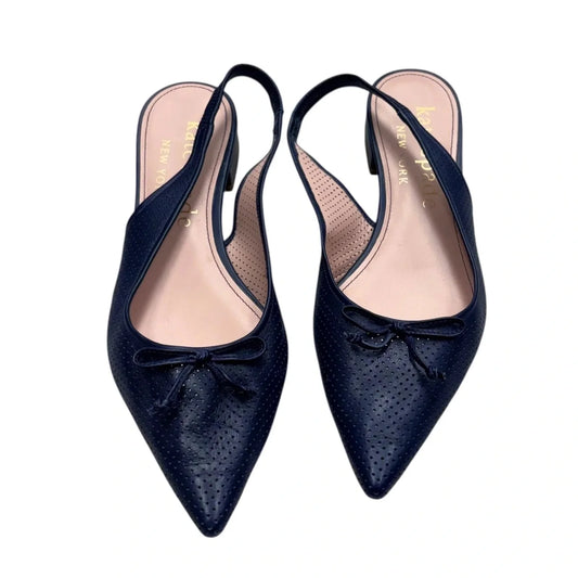 Shoes Designer By Kate Spade In Navy, Size: 9.5