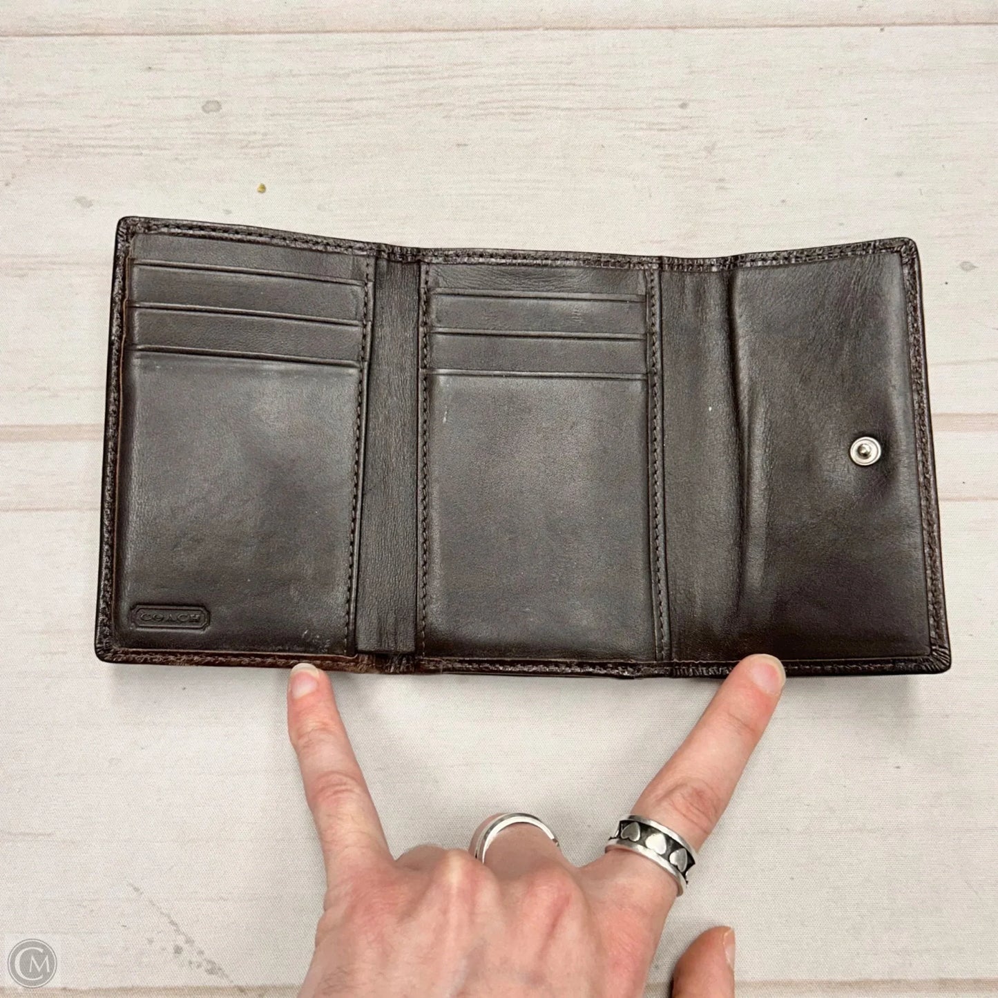 Wallet Designer By Coach, Size: Small
