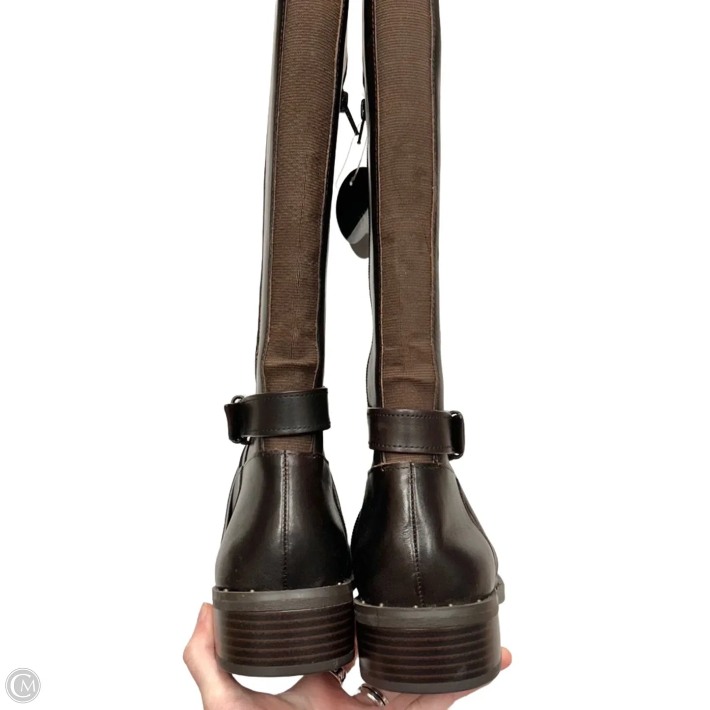 Boots Knee Flats By International Concepts In Brown, Size: 10