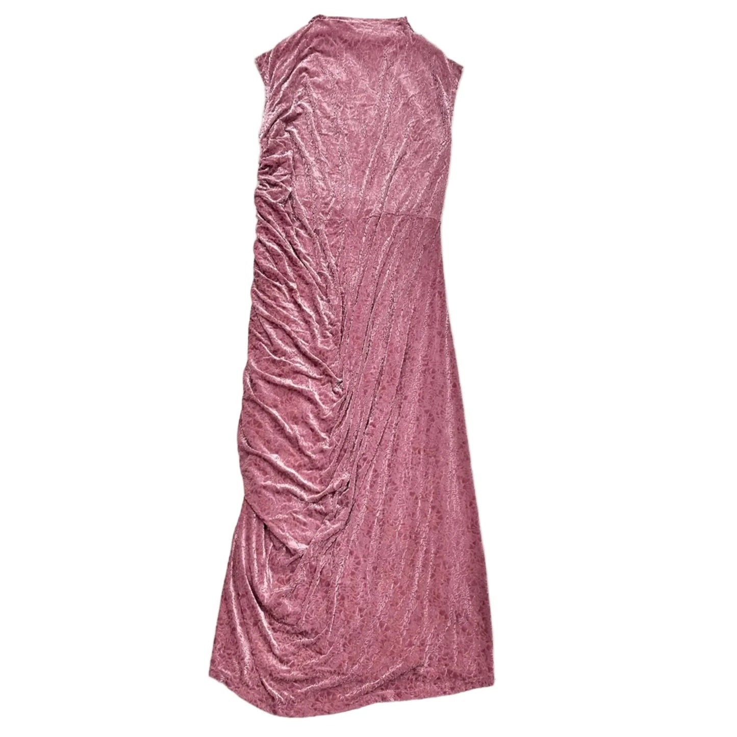 Dress Party Long By Anthropologie In Mauve, Size: 3x