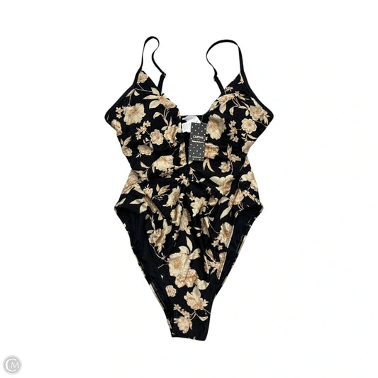 Swimsuit By Cupshe In Floral Print, Size: L