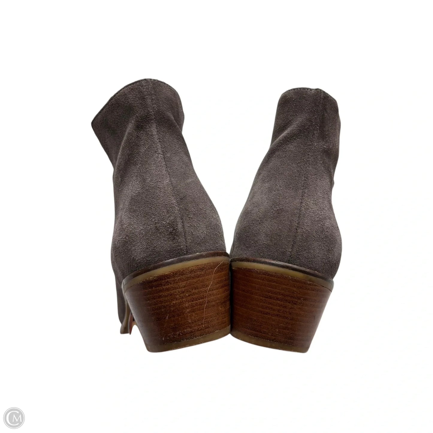 Boots Ankle Heels By Cole-haan In Grey, Size: 9