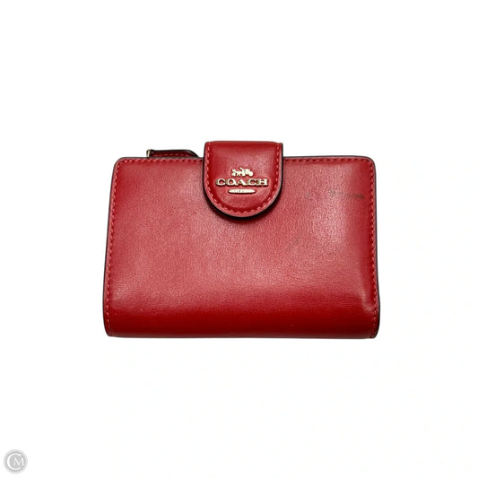 Wallet Designer By Coach, Size: Small