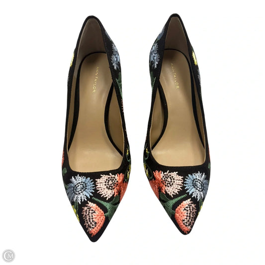 Shoes Heels Stiletto By Ann Taylor In Floral Print, Size: 6.5
