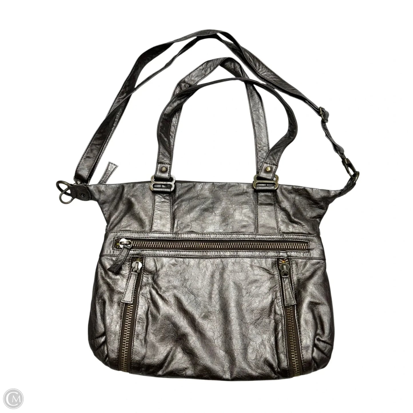 Crossbody Leather By Latico, Size: Medium