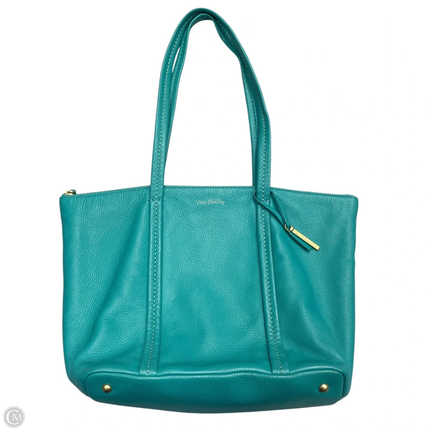 Handbag Leather By Vera Bradley, Size: Medium