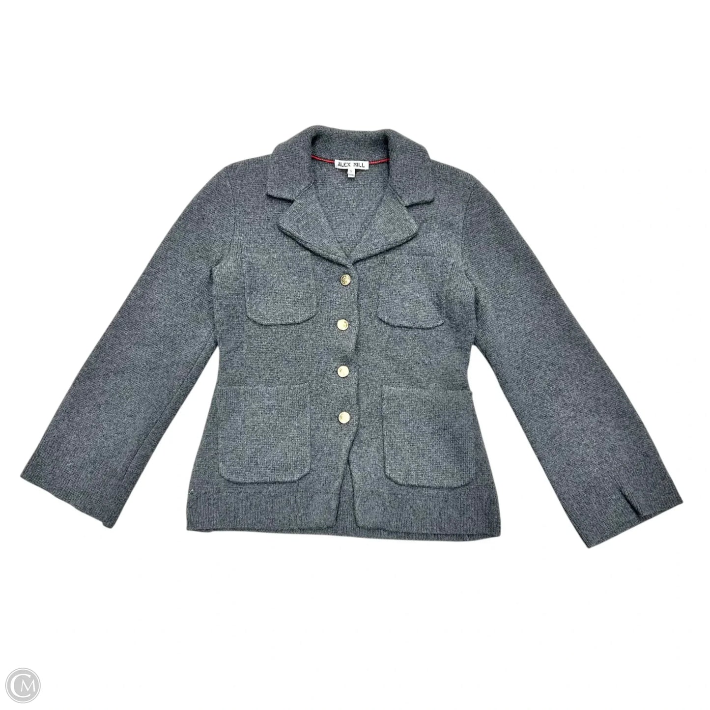 Jacket Other By Alex Mill In Grey, Size: S
