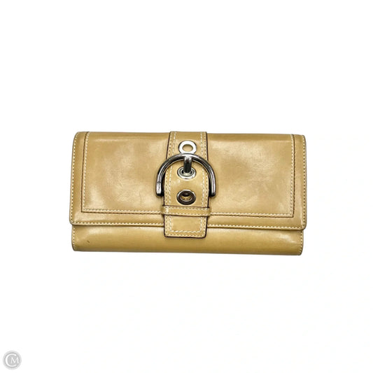 Wallet Designer By Coach, Size: Large