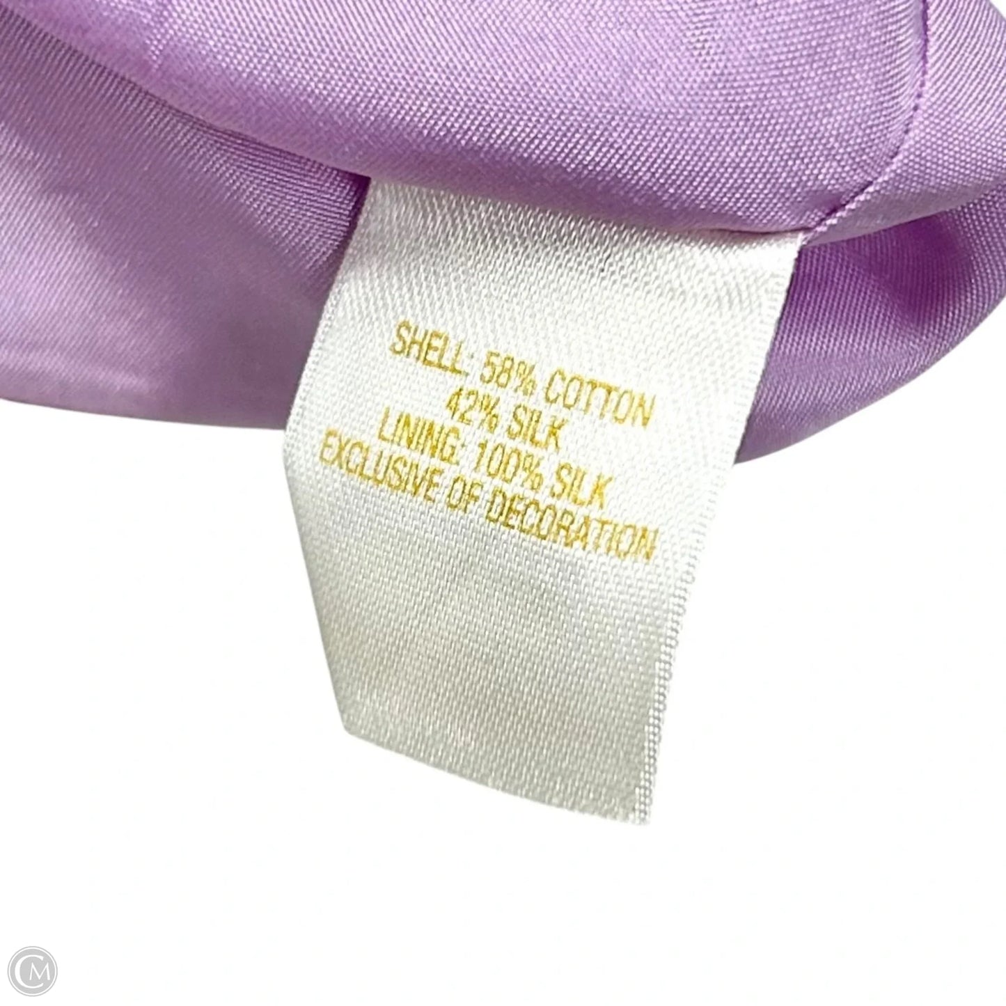 Dress Designer By Kate Spade In Purple & Yellow, Size: S