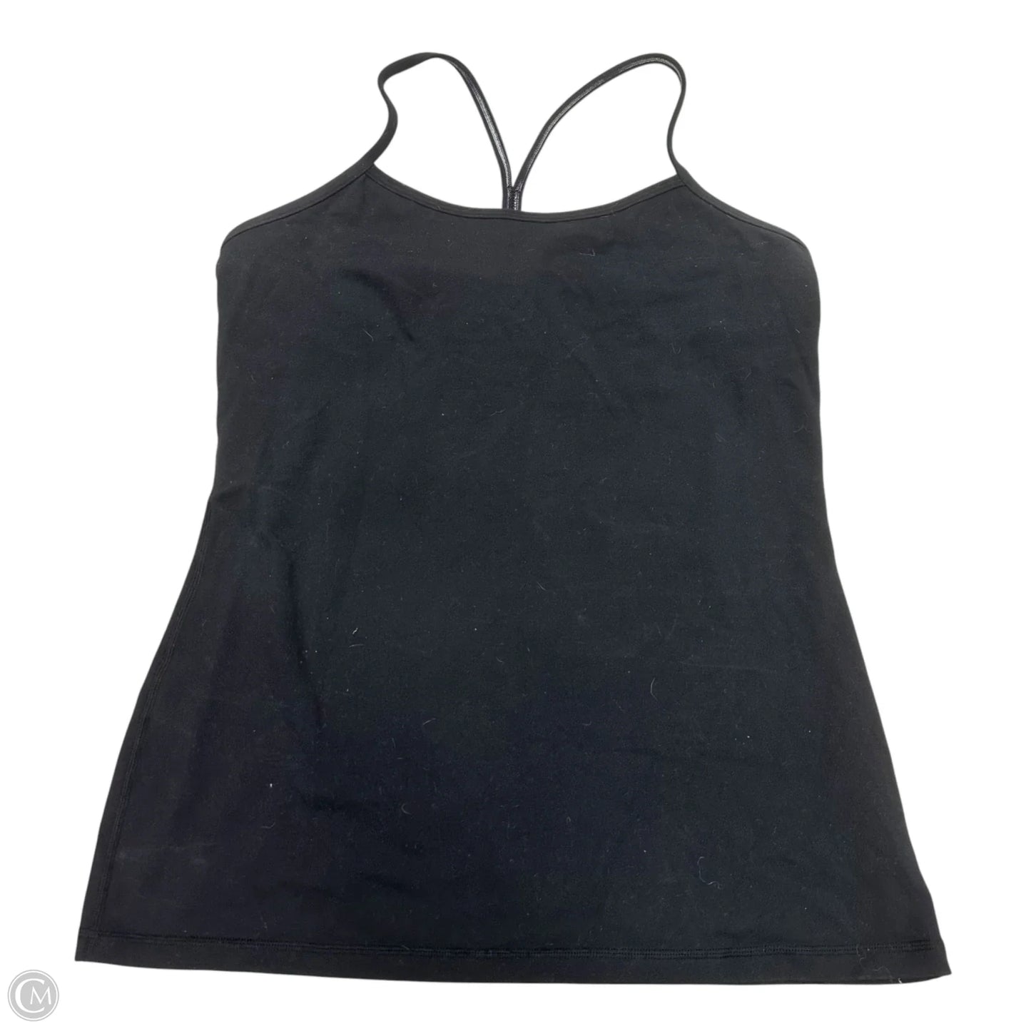 Athletic Tank Top By Lululemon In Black, Size: L