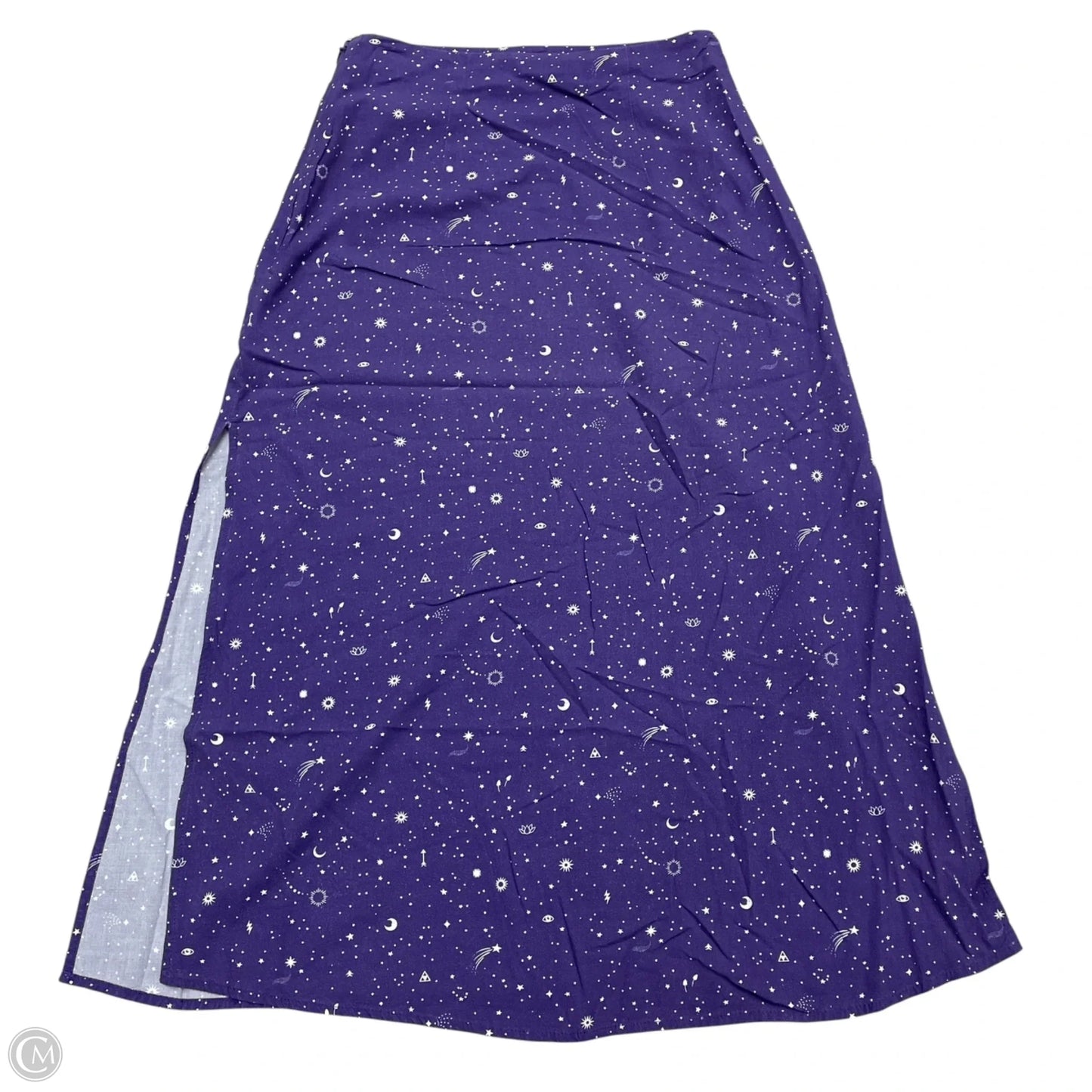 Skirt Midi By Marine Layer In Purple & White, Size: Xs